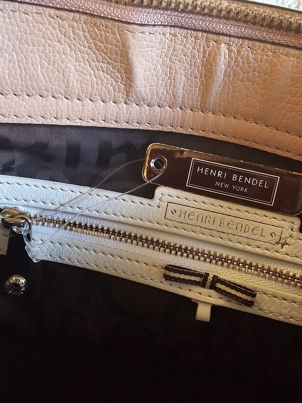 Henri Bendel New York Pebbled Leather Crossbody Bag - Picture 5 of 11